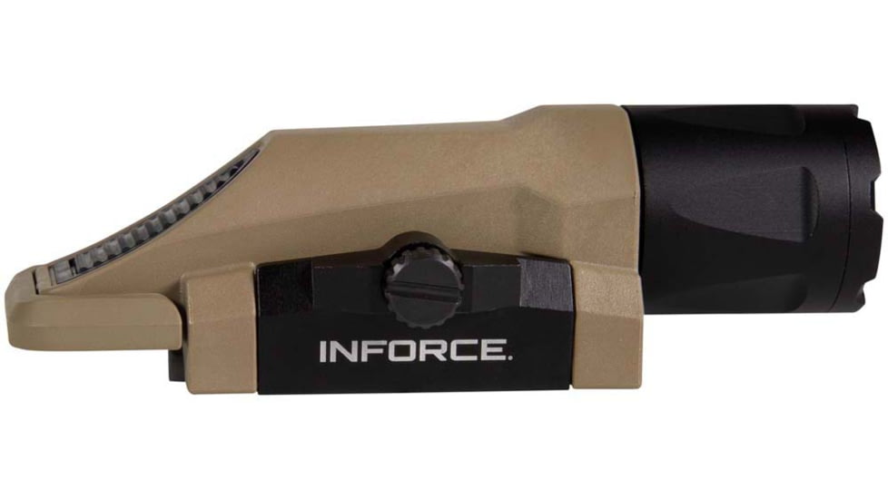 INFORCE WML Gen 3 LED Weapon Light, White/IR LED, 400 Lumens, Flat Dark Earth, IF71013DE