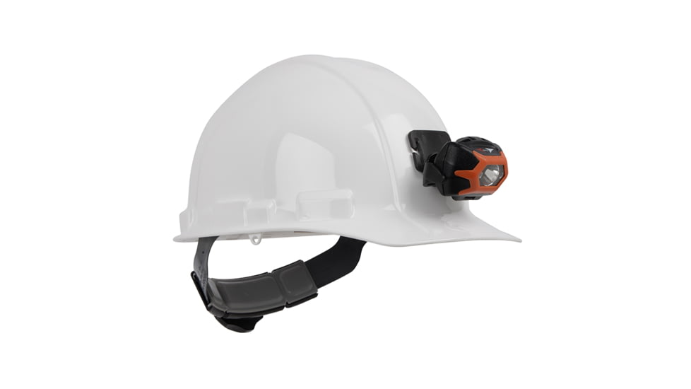 Inova STS Bike Helmet Light, 142 Lumens, Orange/Black, 1 White LED, 2 Red LEDs HLSHA-19-R7