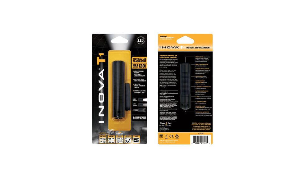 Inova T1 Lithium Powered LED Flash Light