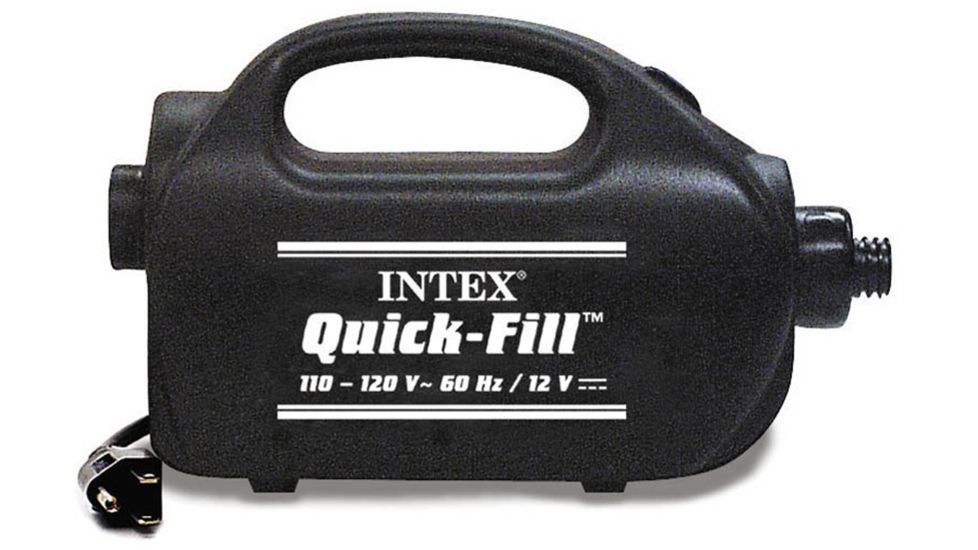Intex Quick Fill Electric Pump, 120 Volt AC, 12 Volt DC 48391
