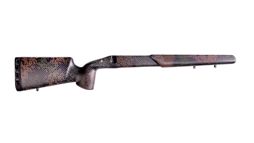 iota Outdoors EKO Rifle Stock for Remington 700 Long Actions with Remington Facotry Sporter/Remington Standard Sendero Barrel Cortou, Forest Camo, 14C-181310-21-1311121-1