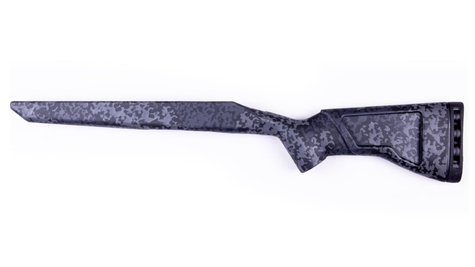iota Outdoors Krux Rifle Stock for Remington 700 Long Actions with Proof Sendero/M24/Sendero Light Barrel Contour, Midnight Grey, 96-121110-21-1321110-1