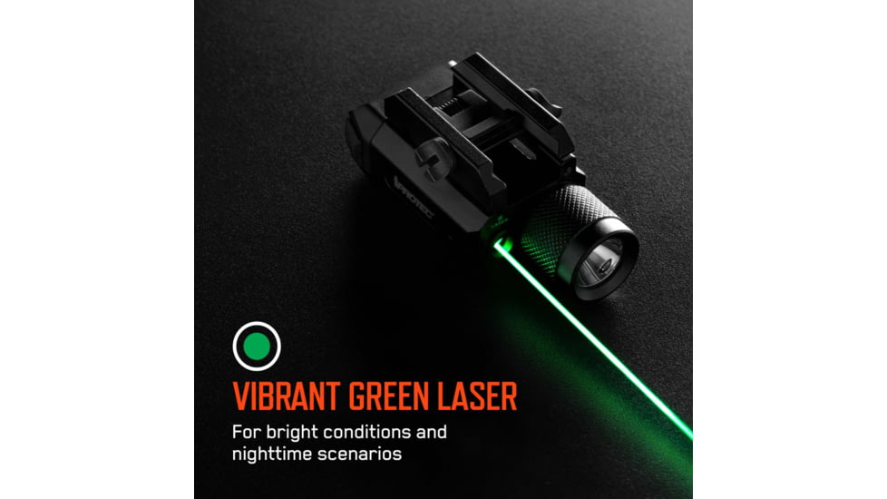 IPROTEC IPRMLT0002 RM600LSR Rail Mount Light Green Laser 600 Lum