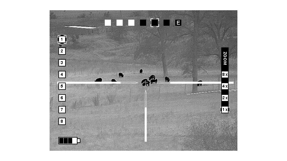 IR Defense IR Patrol M300W Thermal Weapon Scope Weapon-Mounted Thermal Monocular,60hz,640x480 IR000P3W
