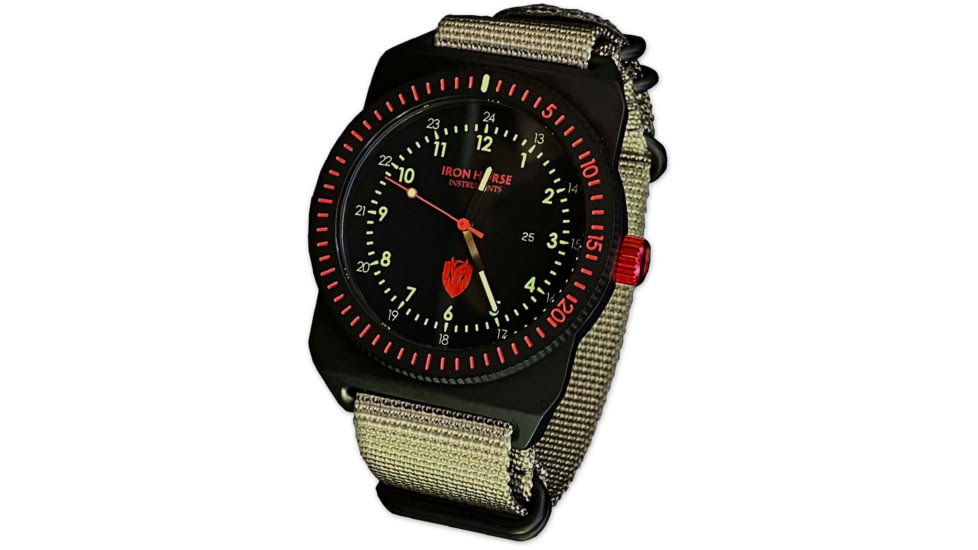 Iron Horse USMC 0311 Backbone Watch, Black/FDE, IH-W