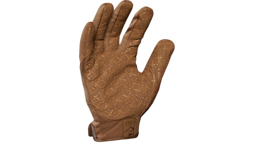 Ironclad EXO Tactical Operator Grip Glove, Coyote, M EXOT-GCOY-03-M