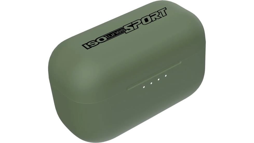 ISOtunes Sport Caliber True Wireless Tactical Earbuds, 25 dB, OD Green, IT-17