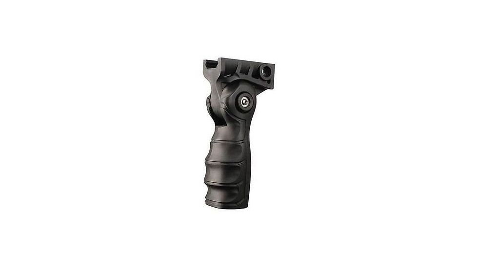 JE Machine Tech 5 Position Adjustable Vertical Grip w/Storage Compartment, Black PS-FG8B