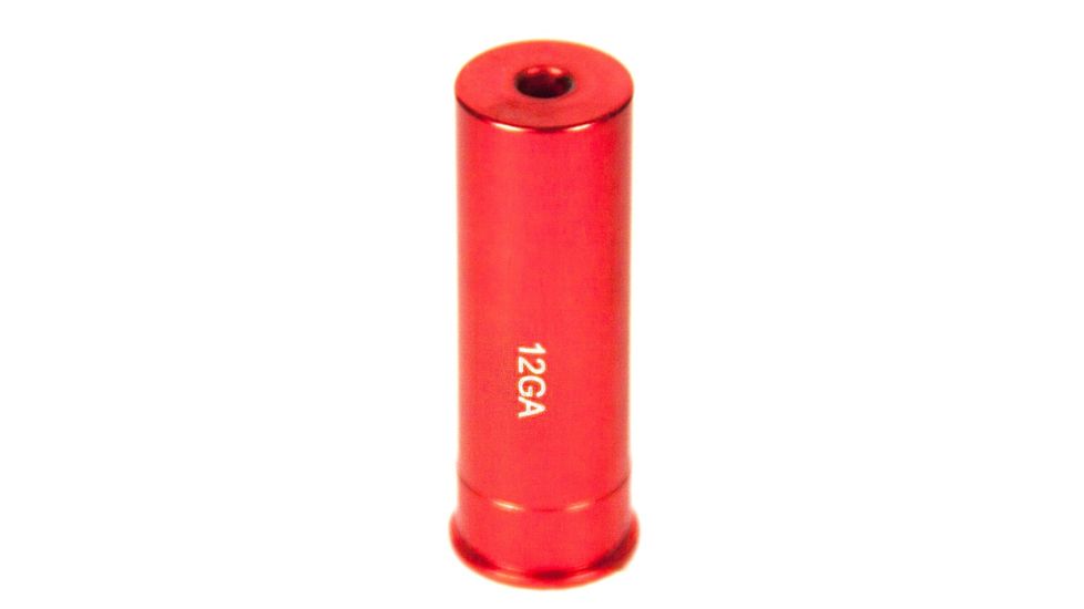 JE Machine Tech 5mW Laser Boresighter, 635/655nm, 12 Gauge, Red TS-BS12GR
