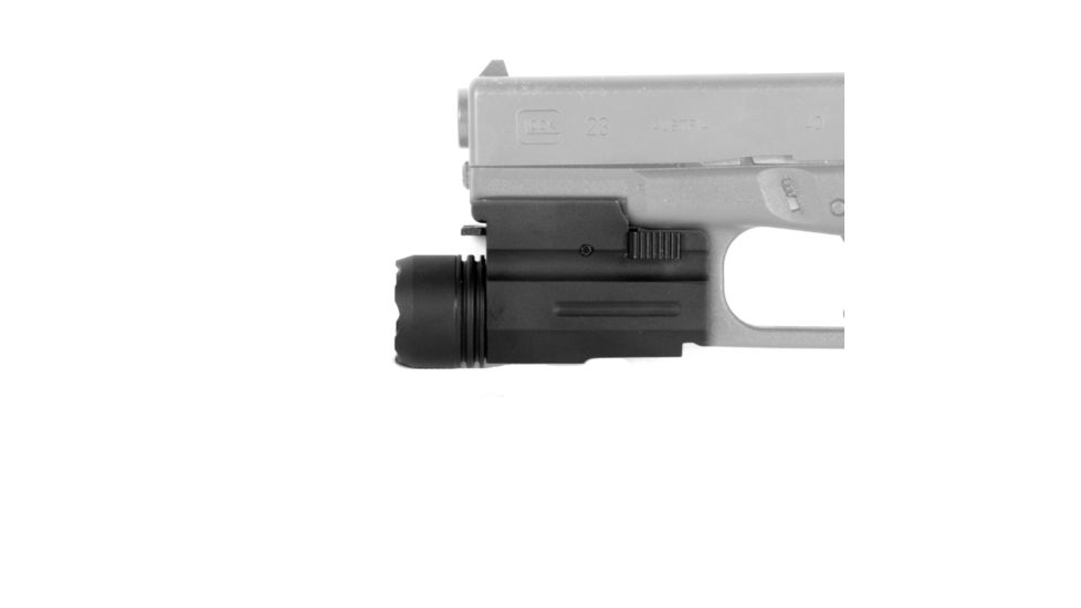 JE Machine Tech Compact/Sub-Compact Tactical Pistol Flashlight, 150 Lumen, Black TS-FL3B, EDEMO1