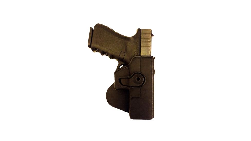 JE Machine Tech Glock 19 Polymer Paddle Holster, Right Hand, Black TS-GH2