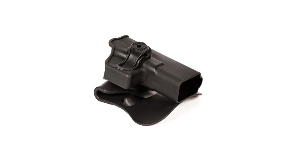JE Machine Tech Glock 19 Polymer Paddle Holster, Right Hand, Black TS-GH2