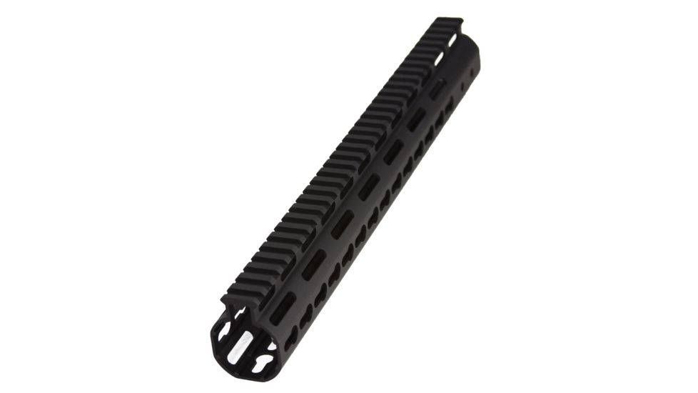 JE Machine Tech Je Handguard Free Float Ar15 13.5'' Key-mod Black