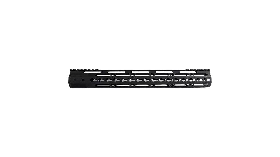 JE Machine Tech Je Handguard Free Float Ar15 15 Key-mod W/rail Relief Blk