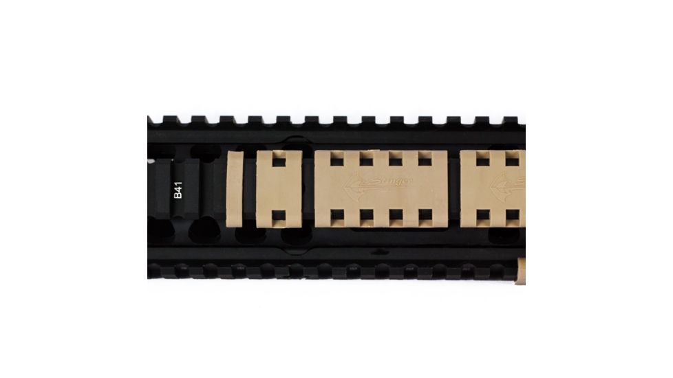 JE Machine Tech Je Stinger Picatinny Rail Cvr Tan 20pcs Per Pkg