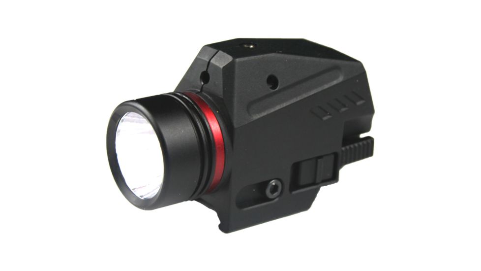 JE Machine Tech LED Weapon Flashlight, 150 Lumen, Black, TS-FL6B