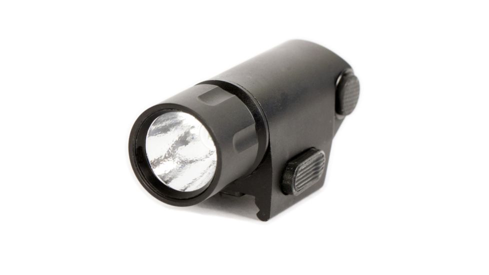 JE Machine Tech Micro Pistol Flashlight, 250 Lumen, Black TS-FL2B