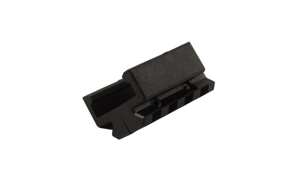 JE Machine Tech Polymer Picatinny Rail Adapter for Compact/Full Size Pistols, Black TS-AR2