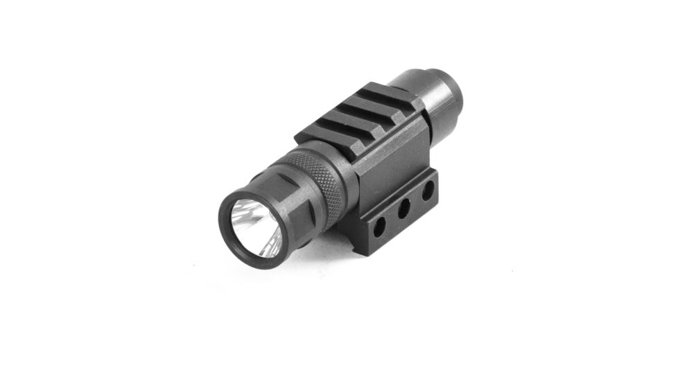 JE Machine Tech LED Weapon Flashlight, 250 Lumens, Black, TS-FL4B