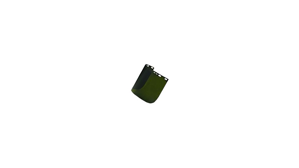 Jackson Safety Acetate Face Shield, Light Green, 9in.x15.5in.x.04in. 29082