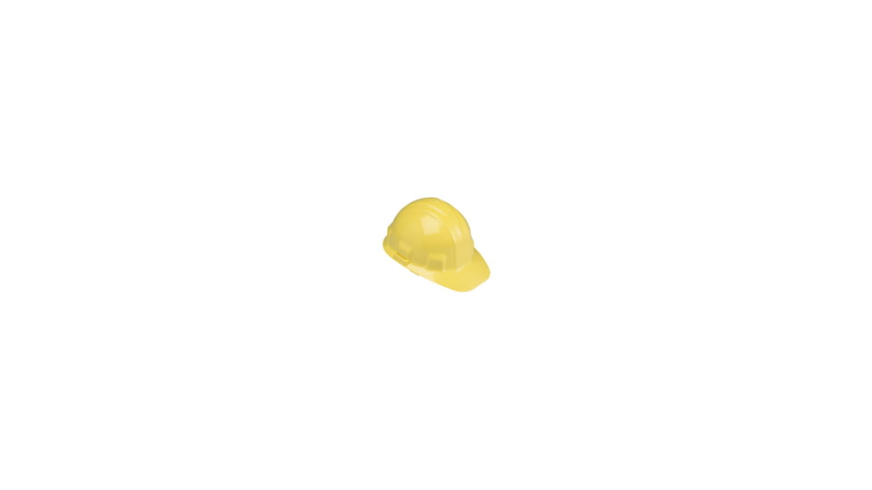 Jackson Safety Charger Hard Hat,  4 Point Ratchet Suspension, Yellow 20401