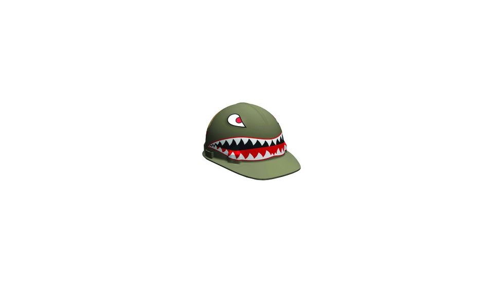 Jackson Safety Head-Turner Hard Hat, 4 Point Ratchet Suspension, FlyBoy 22736