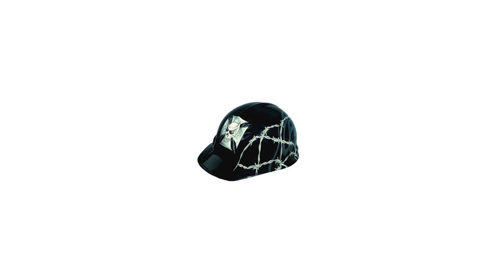 Jackson Safety Head-Turner Hard Hat, 4 Point Ratchet Suspension, Hellraiser 22792