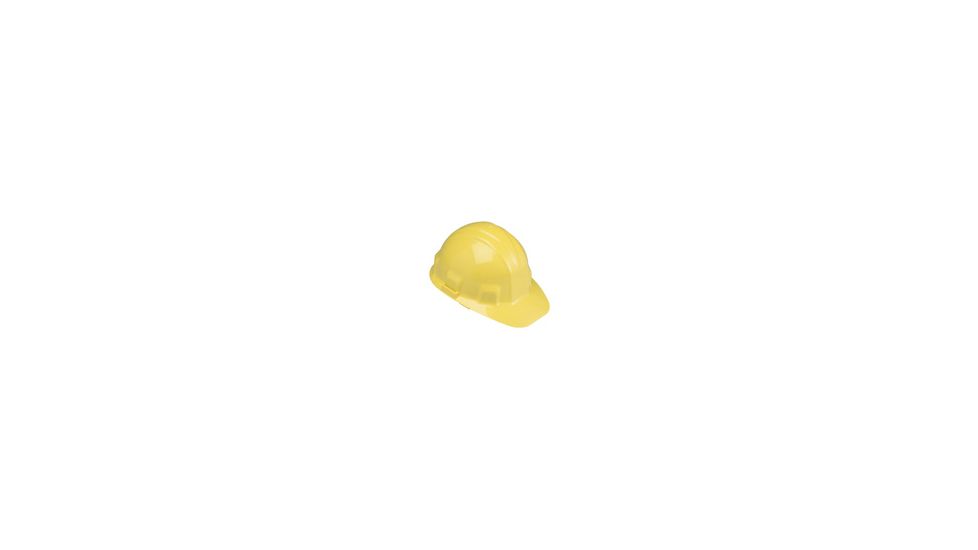 Jackson Safety SB-6 Stubby Hard Hat, 4 point ratchet suspension, Yellow 14802