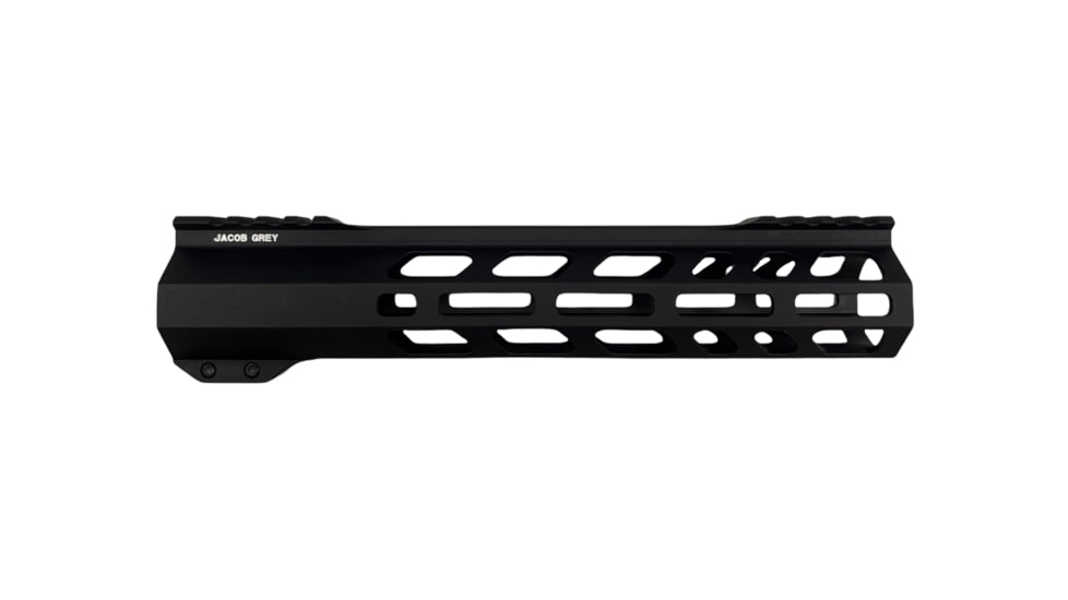 Jacob Grey Firearms AR-15 M-LOK Handguard, 10in, Black, JG10MLH