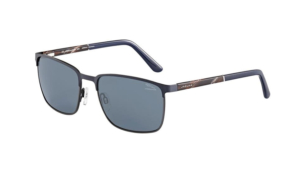 Jaguar 37463 Sunglasses, Gunmetal, Fashion Lenses, 58-14-145, 37463-4200