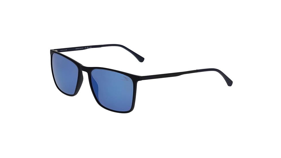 Jaguar 37815 Sunglasses, Black-Red, Fashion Lenses, 59-16-140, 37815-6100