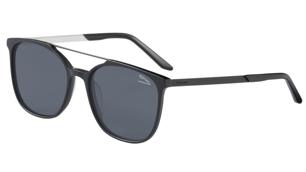Jaguar 37164 Sunglasses, Mens, Black, 55-18-145, JG371648840