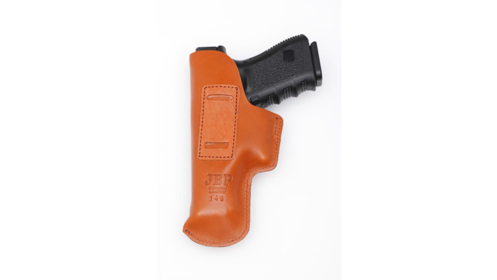 JBP Holsters Soft Leather Inside The Waistband Holster,Walther PPK, Bersa 380, Sig P230 / P232, Ambidextrous, Brown, 156BRN