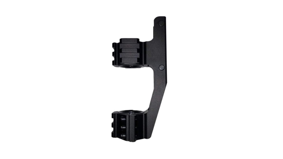JE Machine Tech 30mm Mount Integrated Scope Rings for Picatinny/Weaver Rail, Black, TS-SM2B