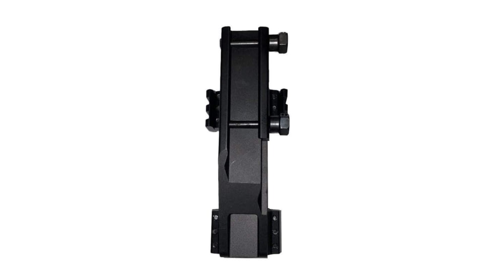 JE Machine Tech 30mm Mount Integrated Scope Rings for Picatinny/Weaver Rail, Black, TS-SM2B