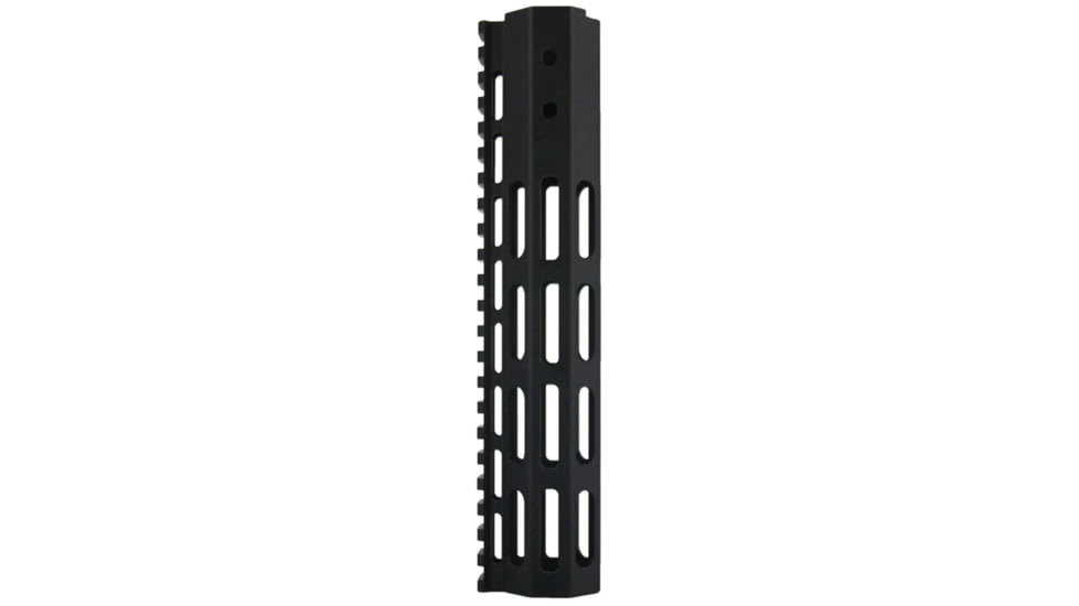 JE Machine Tech 9 in MLOK Free Float Handguard w/ Barrel Nut, Black, 9 in, PS-223MLK9EBLK