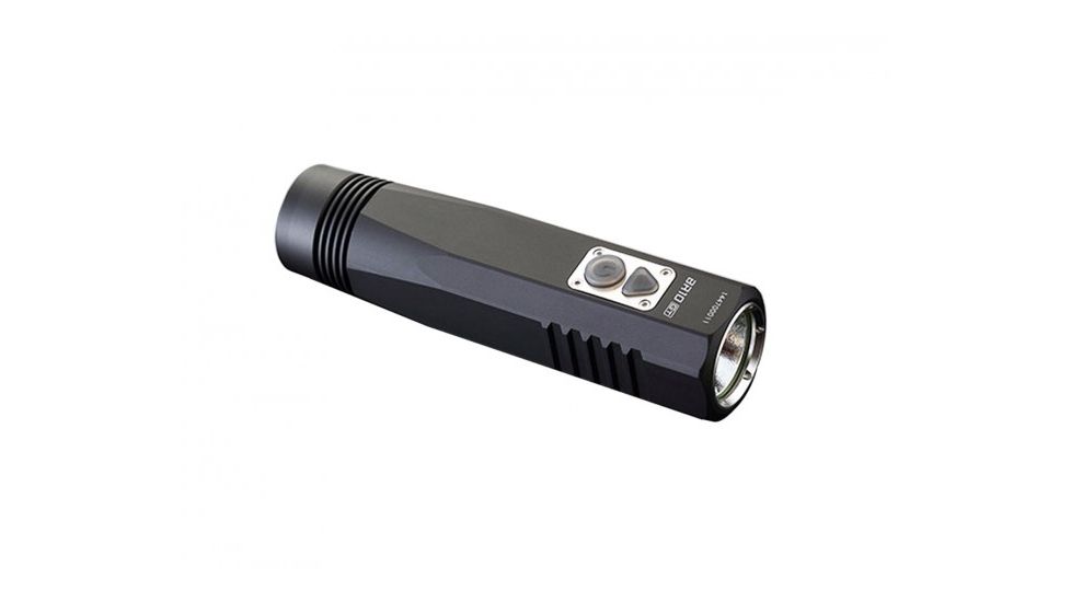 Jetbeam BR10 GT LED Flashlight - 900 Lumens - CREE XM-L T6 LED - Black - Includes 1 x 18650, 1 x USB Charging Cable &amp; 1 x Bicycle Mount JETBEAM-BR10-GT-BLACK