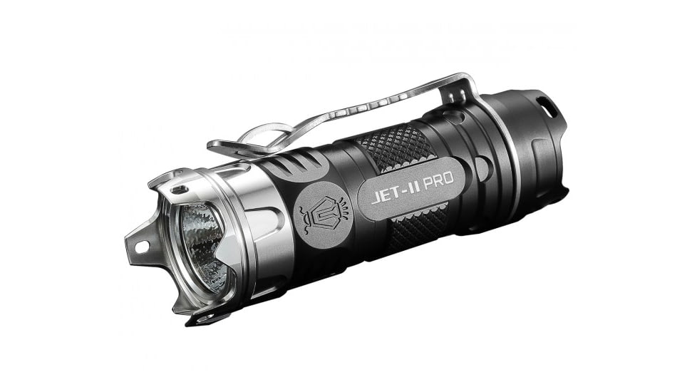 JETBeam II PRO AL LED Flashlight - CREE XP-L HI LED - 510 Lumens, Black JETBEAM-II-PRO-AL