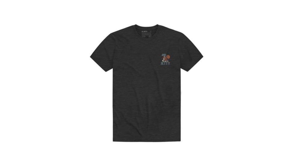 Jetty Stranded Tee - Mens, Charcoal, Small, 26158
