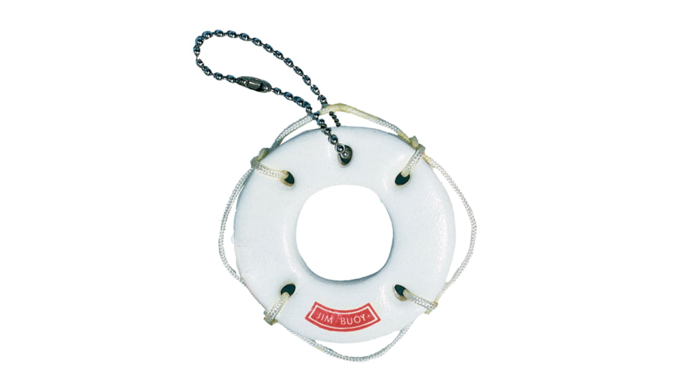Jim-Buoy Floating Life Ring Key Chain, Orange, 88