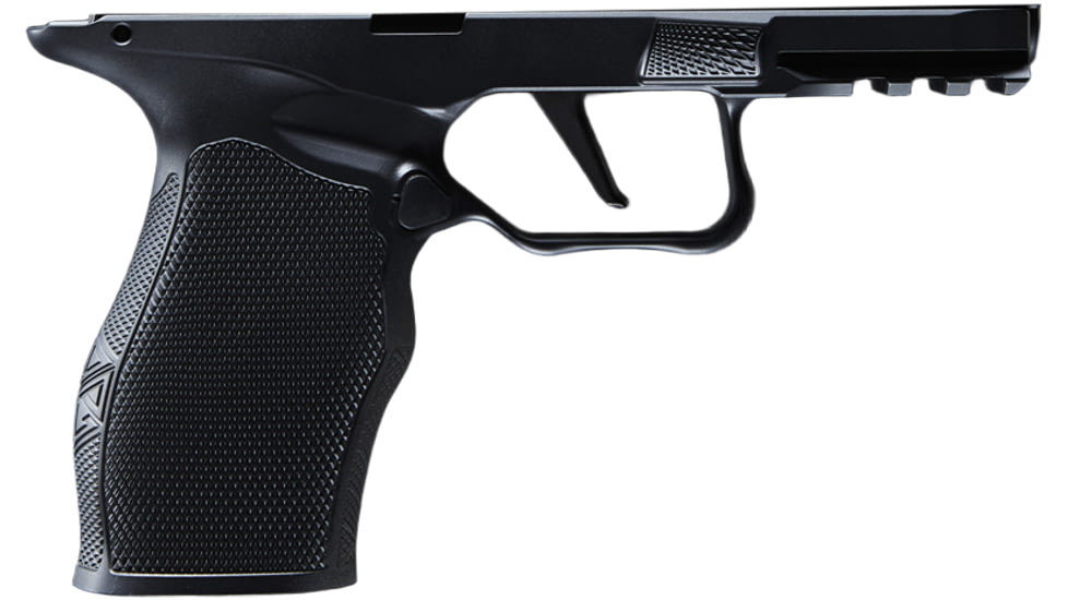 JL Billet P365 Macro SIG Compatible Grip Module, Black, JLB-365-MACRO