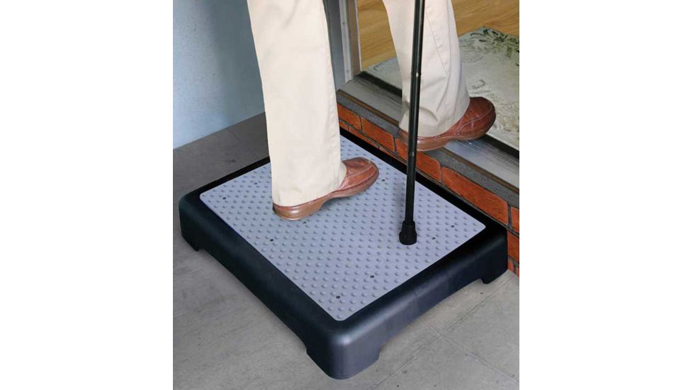 JOBAR Outdoor Step, Black/Gray JR5919