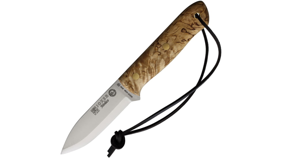 Joker Knives Nordico Fixed Blade Birch