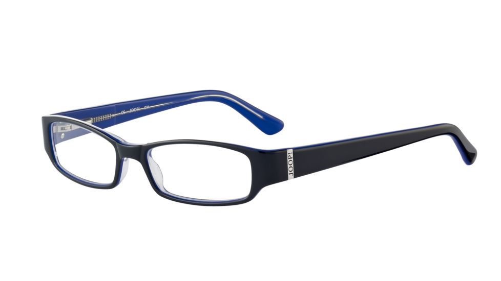 JOOP! 81022 Single Vision Prescription Eyeglasses - Black Frame and Clear Lens 81022-6368SV
