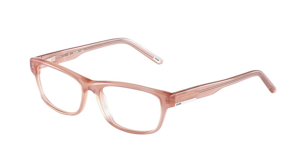 JOOP! 81076 Single Vision Prescription Eyeglasses - Orange Frame and Clear Lens 81076-6561SV