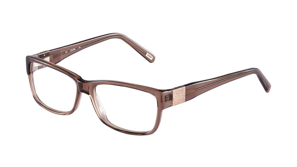 JOOP! 81078 Single Vision Prescription Eyeglasses - Brown Frame and Clear Lens 81078-6501SV