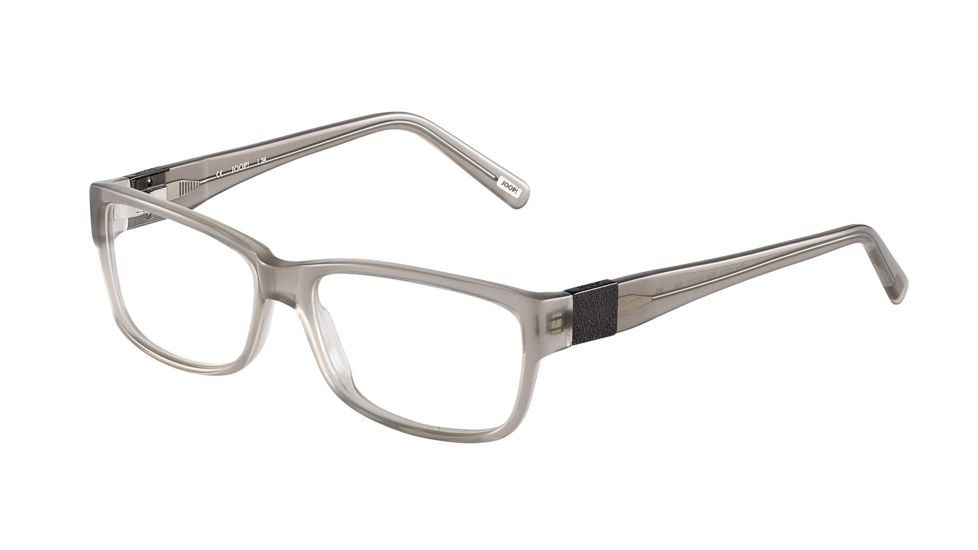 JOOP! 81078 Single Vision Prescription Eyeglasses - Grey Frame and Clear Lens 81078-6564SV