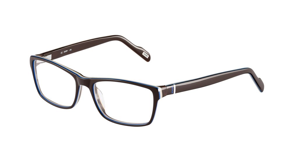 Joop! 81127 Single Vision Prescription Eyeglasses, Brown Frame-81127-6966SV