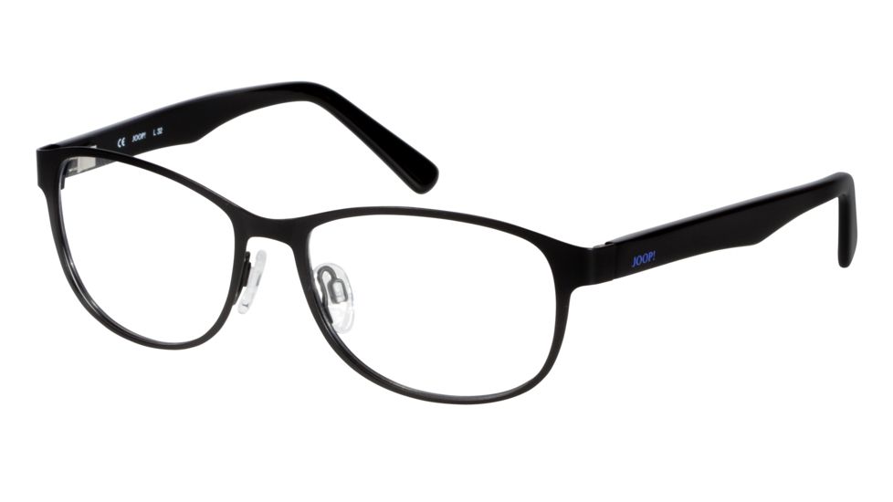 JOOP! 83152 Bifocal Prescription Eyeglasses - Black Frame and Clear Lens 83152-822BI