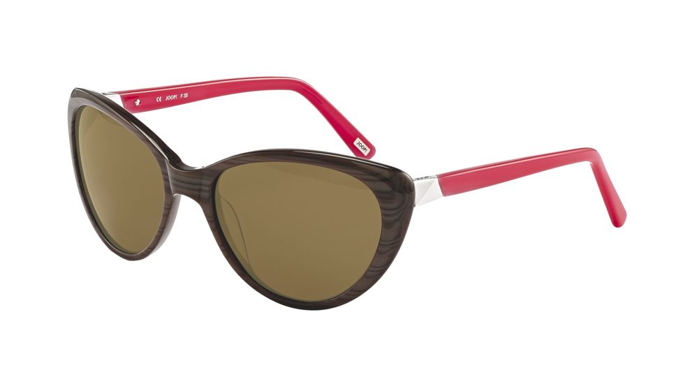Joop! 87172 Single Vision Prescription Sunglasses, Brown Frame, Brown Gradient Lens-87172-6718SV